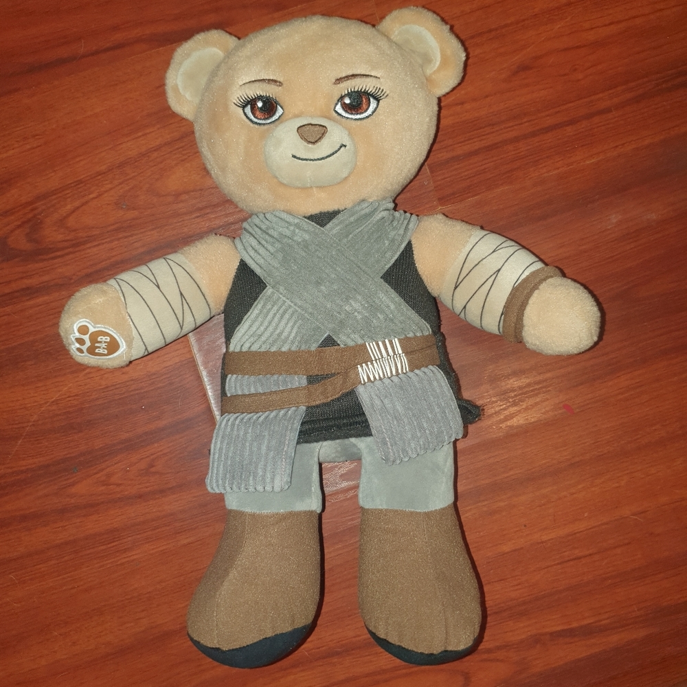Disney Star Wars Rey Build A Bear large stuffed plush 17in